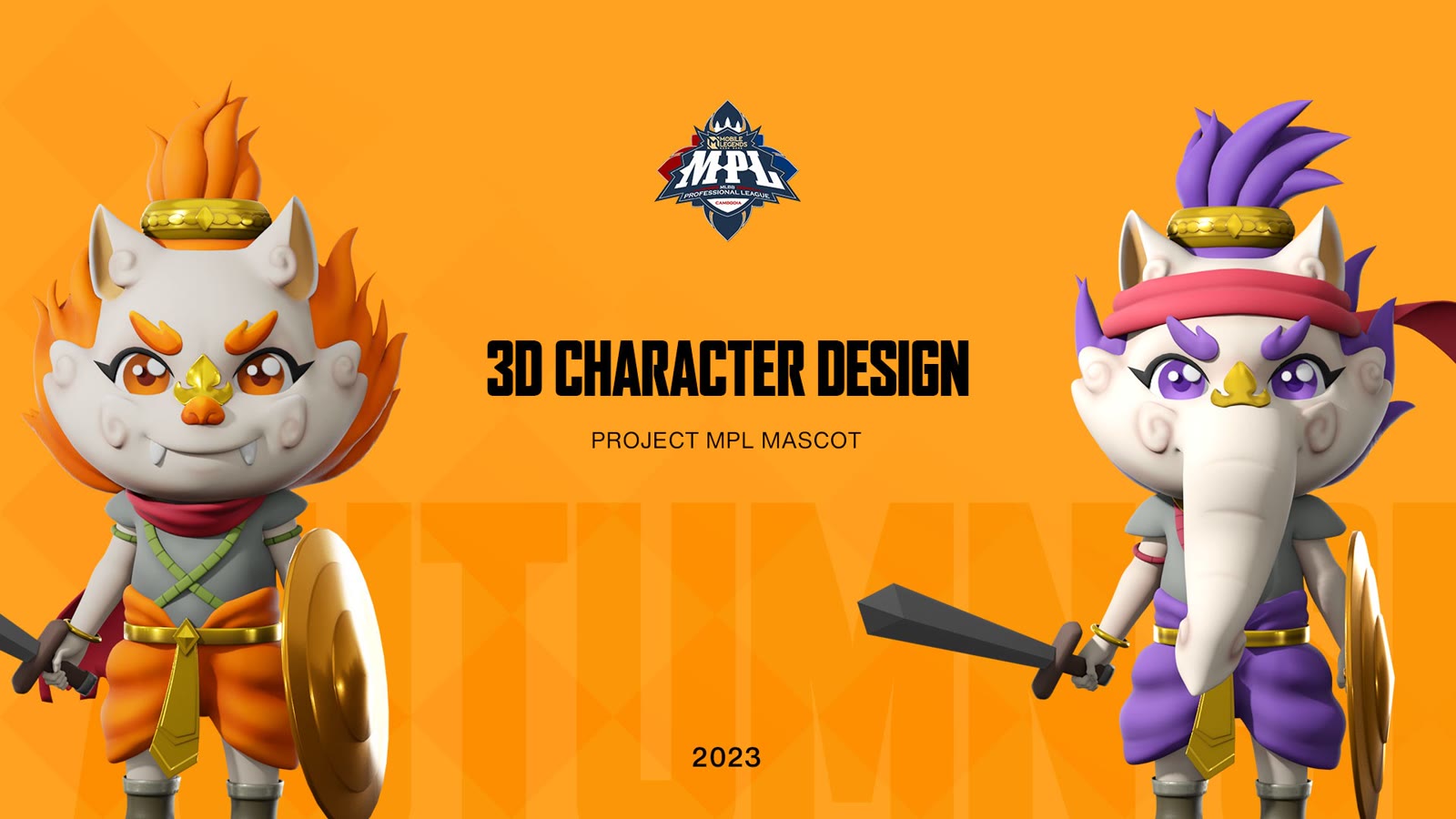 MPL Mascot — 3D character design